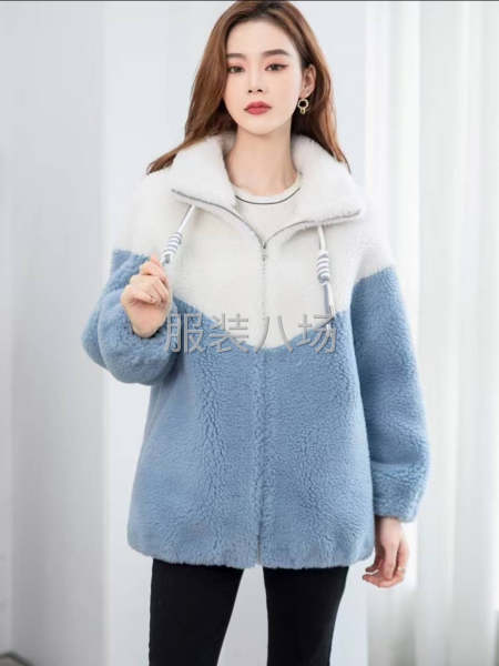 专业加工皮毛一体男装女装，仿貂。颗粒绒外套-第2张图片