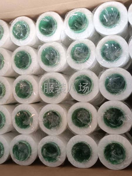 402黑白缝纫线针织线挎边码边平车手工制衣纺织家纺工业缝纫线-第6张图片