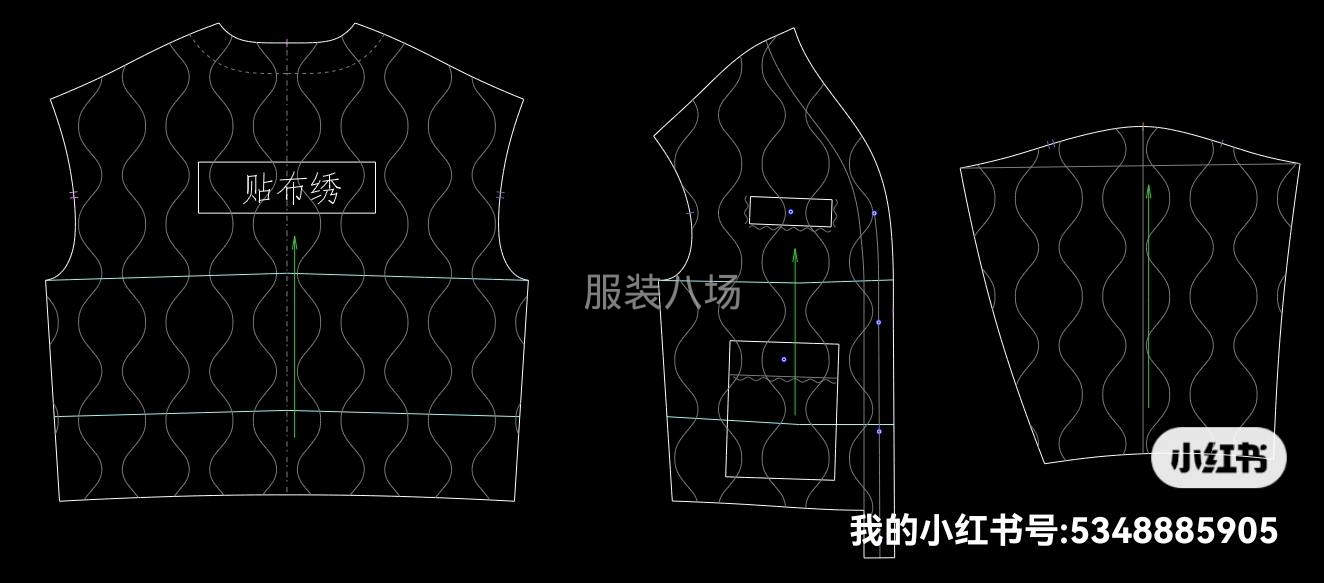 专业打版，看图打版，来样打版，精做样衣，放码-第2张图片