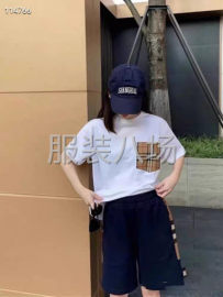 undefined - 批发圆领短袖T恤衫男女同款潮牌 - 图9