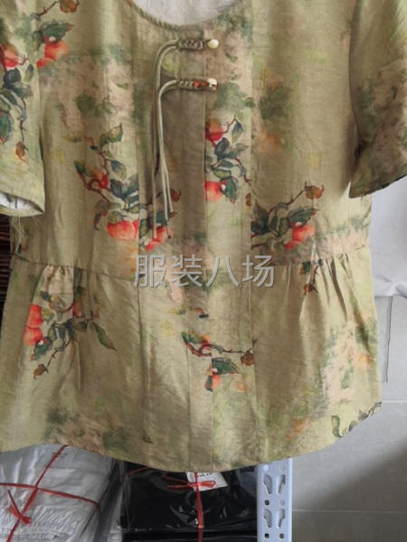 有棉麻小衫外发，可现金结账-第1张图片