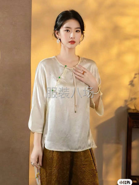 主做真丝，香云纱招整件车工-第2张图片