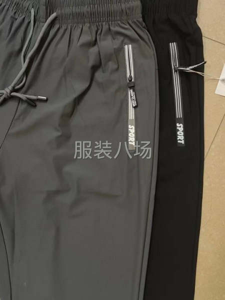 高弹力男士卫裤齐码冰丝棉-第3张图片