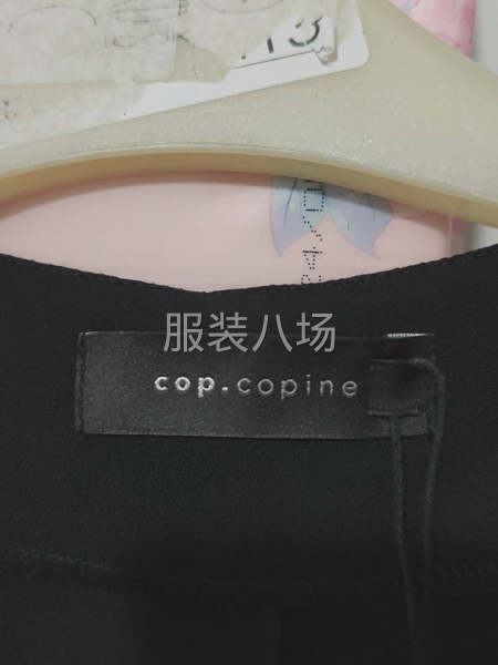 外贸连衣裙面料进口乱麻，码343638404244-第2张图片