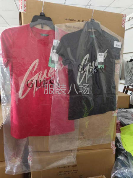 外贸童装棉T恤基本红色码齐-第2张图片