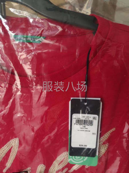 外贸童装棉T恤基本红色码齐-第3张图片