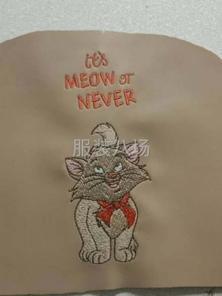 承接，服装 箱包鞋帽电脑绣花-第1张图片