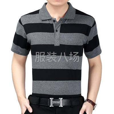 纯棉男士翻领短袖齐码新款-第2张图片