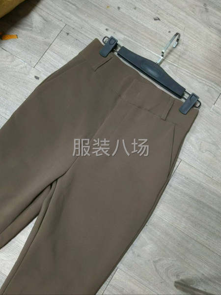秋冬款加绒超长喇叭裤子-第6张图片