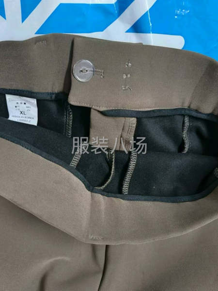 秋冬款加绒超长喇叭裤子-第4张图片