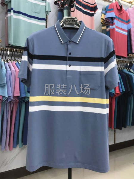 纯棉男士翻领短袖齐码-第2张图片