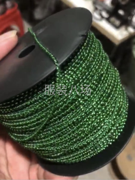 本厂专业生产工艺珠品，连线角珠(珠管).连线圆珠,有单排.双-第1张图片
