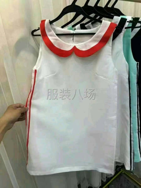 女装雪纺背心裙-第4张图片