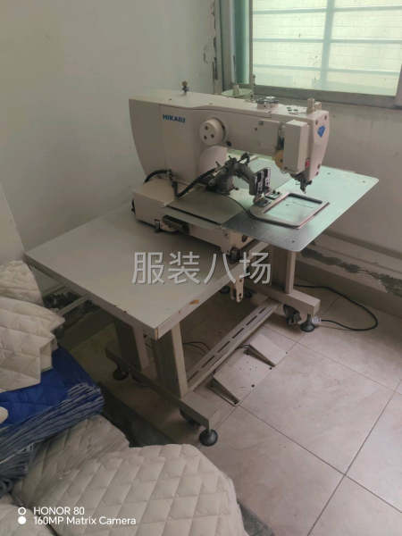本厂长年加工充绒，模板机行线，花样机定标，开袋，松紧带对接-第1张图片