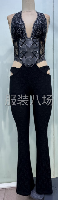 女裝泳裝，情趣內(nèi)衣款，帶胸杯+鋼圈套+穿魚骨-第1張圖片