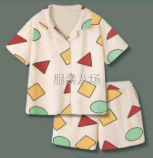 睡衣套装，平车缝冚三七合作加工，缝冚带有平车的货优先选择。-第1张图片