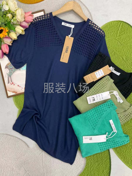 品牌女士针织T恤-第5张图片