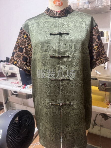承接精品 主做真丝 香云纱 宋锦 旗袍-第8张图片