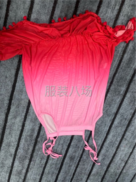 15000件网布密考童裙外发清加工-第5张图片