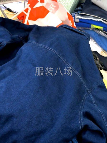 牛仔工作服，套装-第2张图片