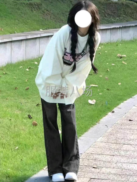 男女同款直筒牛仔裤-第5张图片