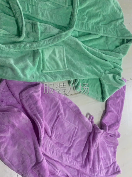 浴袍 居家服睡衣-第4张图片