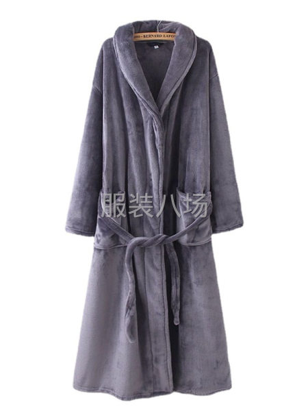 浴袍 居家服睡衣-第8张图片