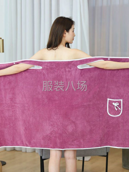 浴袍 居家服睡衣-第1张图片
