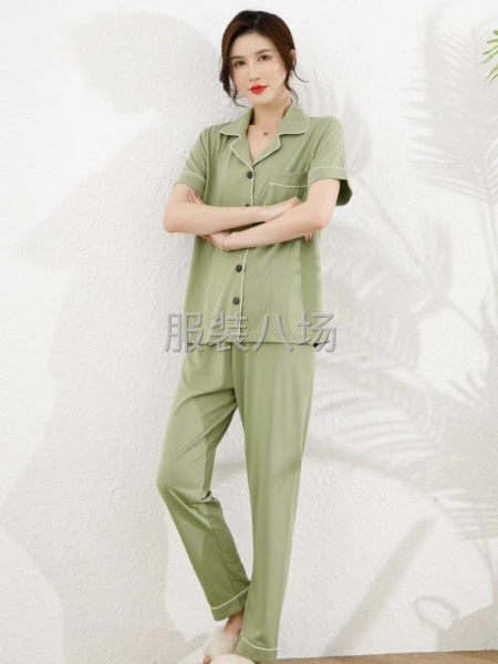 女式短袖家居服特价-第1张图片