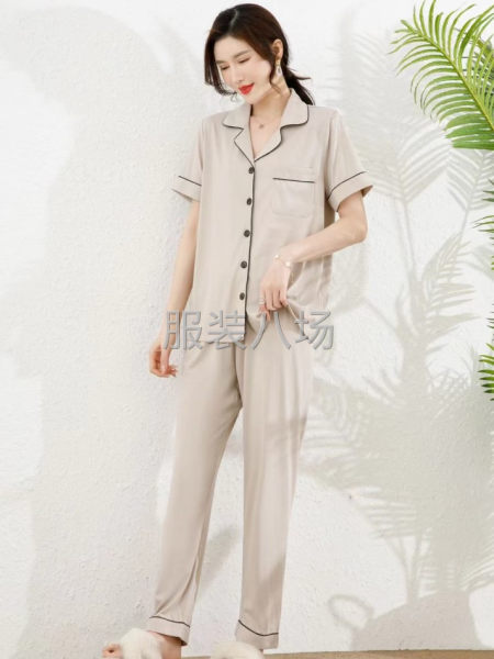 女式短袖家居服特价-第2张图片
