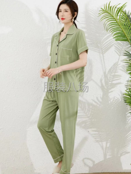 女式短袖家居服特价-第5张图片