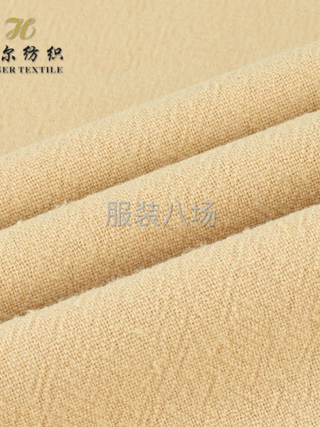 D612中厚12S砂洗绉现货现发手感柔软不易起皱梭织面料-第4张图片