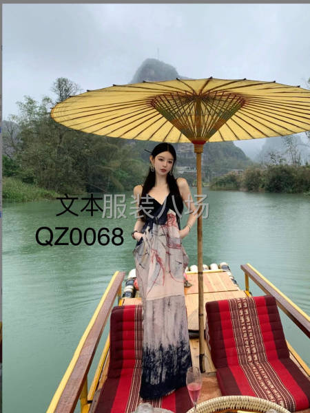 本场主要生产中国风改良旗袍新中式女装连衣裙-第4张图片