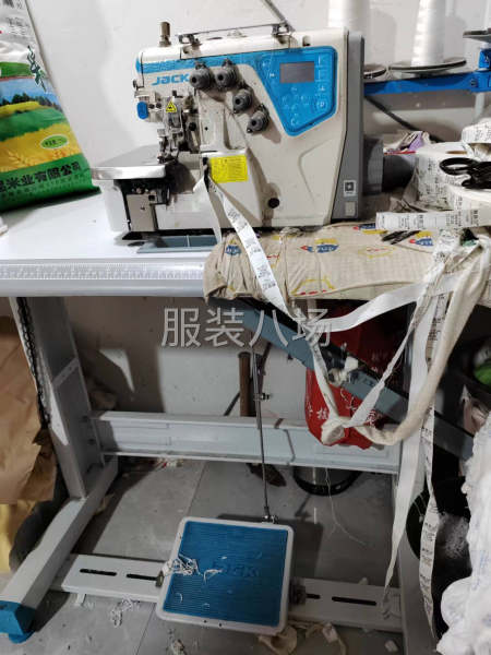 服装厂转让  电脑车  95新，只做了1w件衣服，布还包着呢-第2张图片