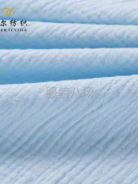 D604双层绉布现货供应多色可选母婴级A类面料轻薄款全棉面料-第4张图片