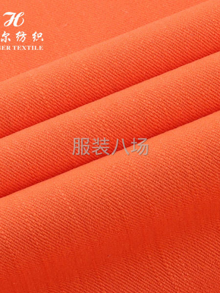 D622中厚斜纹竹节洗水绉全棉布纯棉厂家现货衬衣面料-第4张图片