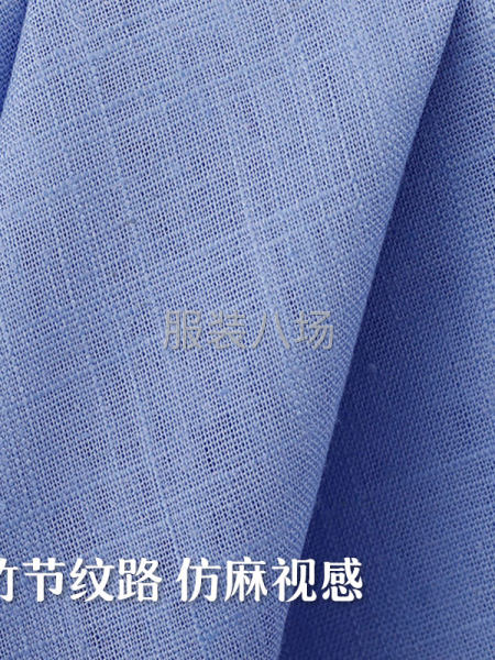 D624全棉20*60竹节洗水绉厂家现货衬衫水洗棉布料面料-第4张图片