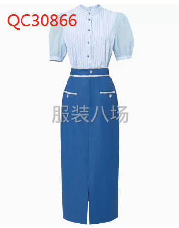 承接加工各类女式时装，职业装-第8张图片