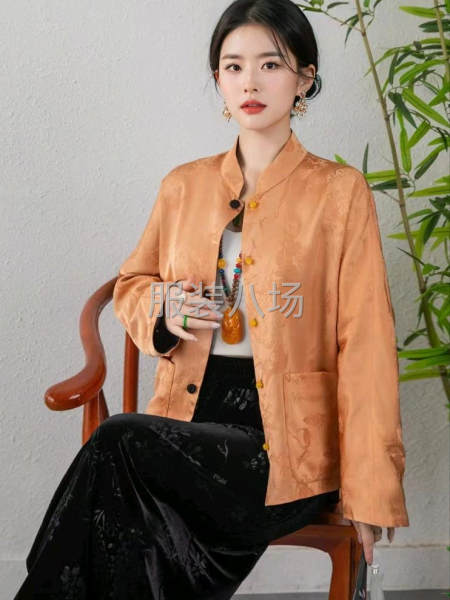仿人丝提花，肌理提花，国风提花-第2张图片