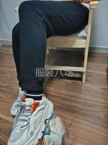 加绒华棉束腿卫裤-第2张图片
