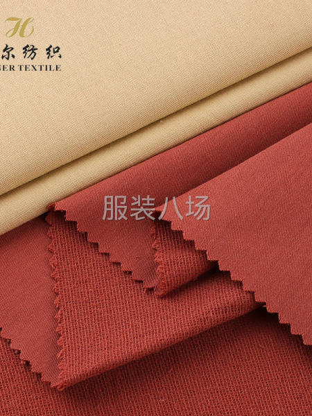 D601全棉斜纹双层纱现货水洗童装睡衣内衣服装现货面料-第5张图片