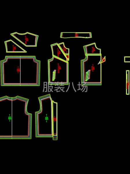 承接服裝打版制版，服裝打樣，裁剪面料排版電子版，制作服裝樣品-第2張圖片