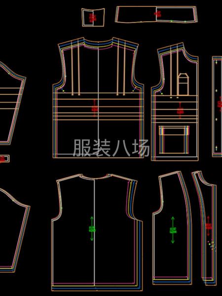 承接服装打版制版，服装打样，裁剪面料排版电子版，制作服装样品-第6张图片