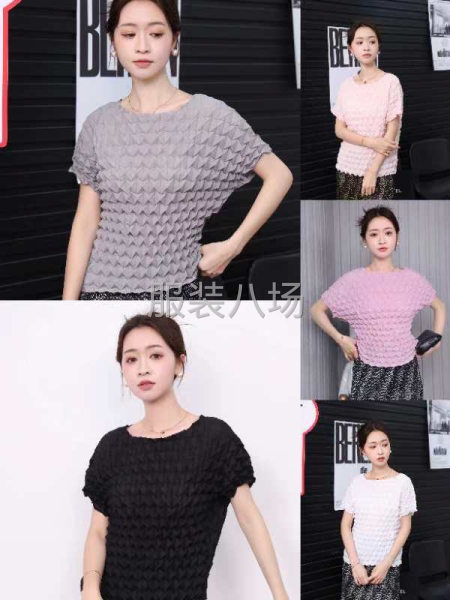 时尚三宅褶皱服装-第5张图片