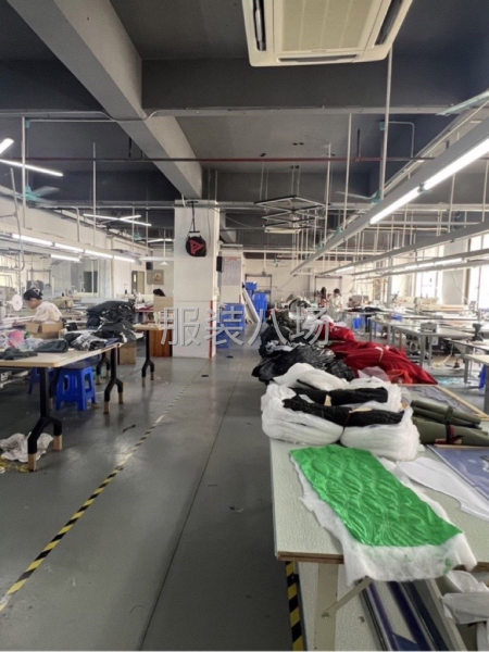 承接模版机工艺羽绒服棉服绗线-第1张图片