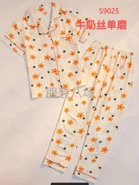 新开服装厂，长年生产针织薄料睡衣，家居服，自产自销，货源稳定-第4张图片