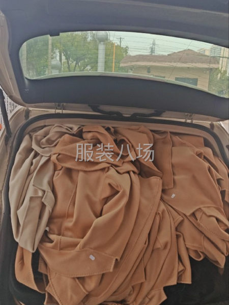手缝双面呢大衣外发，手工活-第1张图片