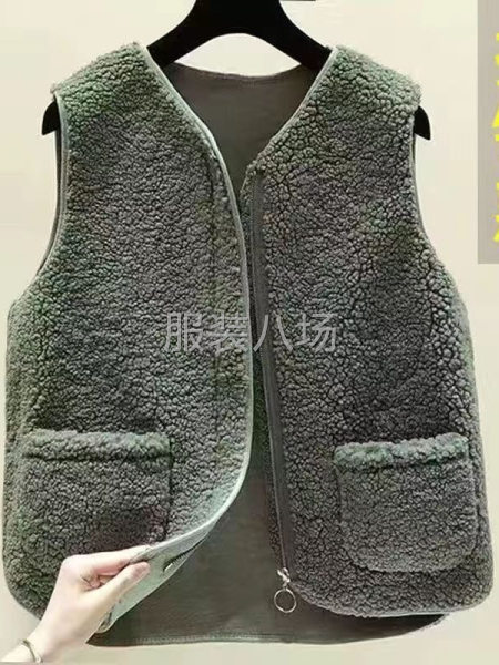 处理库存坎肩，假毛的，全涤的，能全清的来，不分货-第1张图片