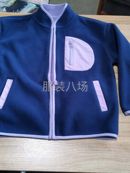 拉链衫，带挂面-第1张图片
