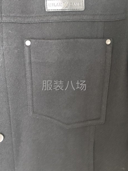 做休闲男装夹克前片 图片上的贴袋两块钱一个-第2张图片